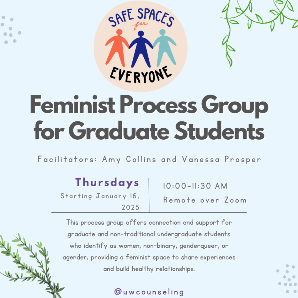 Feminist Process Group For Graduate Students 